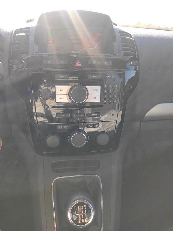 Gebraucht Opel Zafira 110 PS (80 kW) 2010 Blau Van / Kleinbus