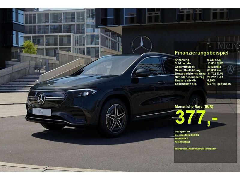 Schwarz Gebraucht 2024 Mercedes EQA300 AMG SUV | 34.950 € (Superpreis) - Bild 1/3