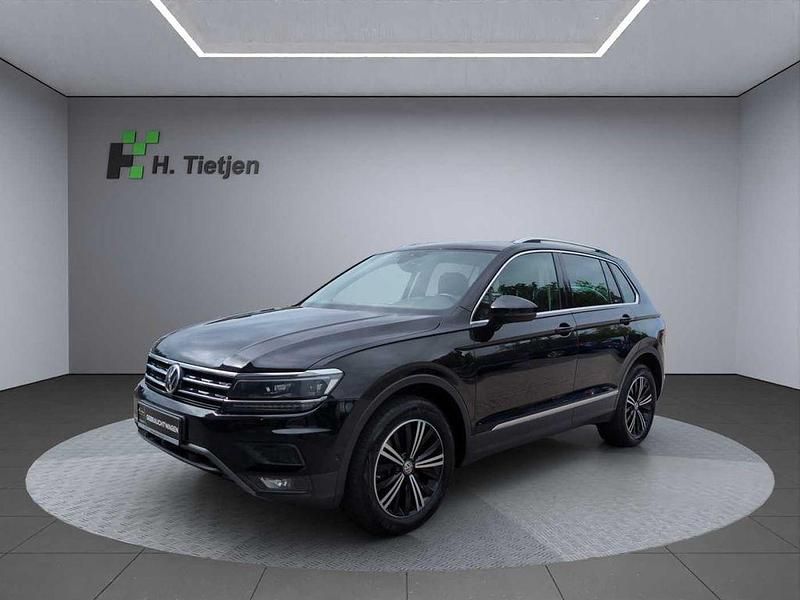 Schwarz Gebraucht 2017 VW Tiguan Highline SUV | 24.990 € (Teuer) - Bild 1/4