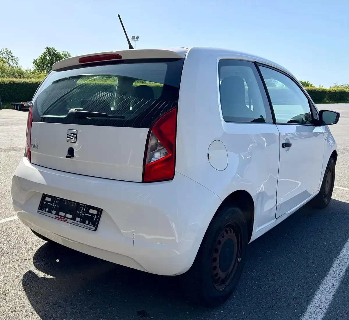 Używany Seat Mii 60 KM (44 kW) 2014 Biały Hatchback
