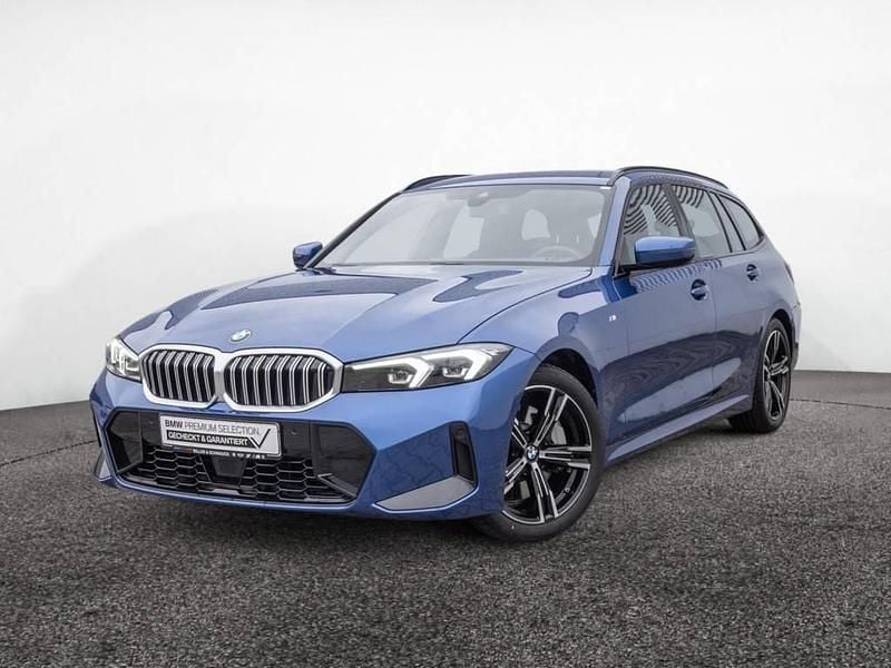 Portimao blau Gebraucht 2024 BMW 330 M Sport Kombi | 38.950 € - Bild 1/4