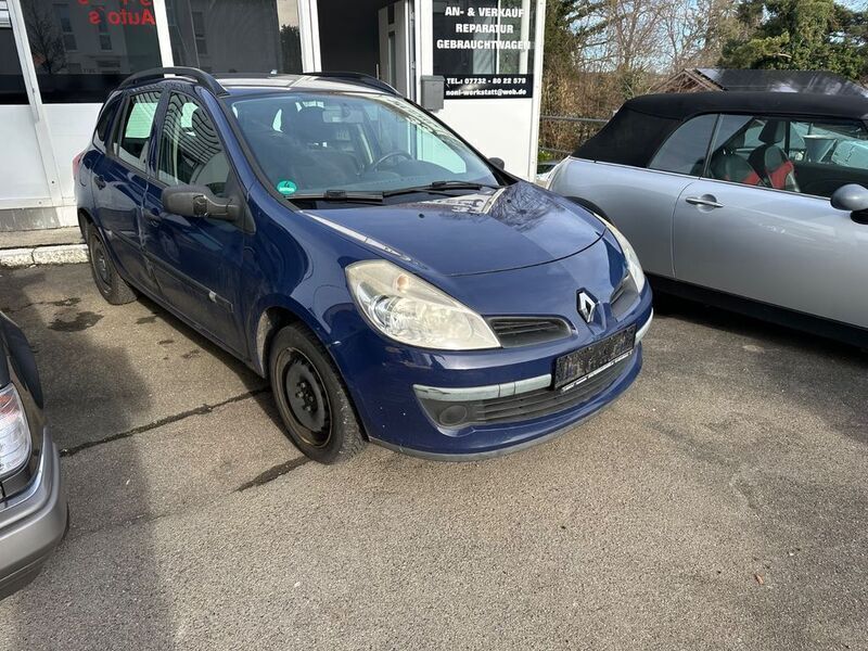 Blau Gebraucht 2008 Renault Clio II Authentique Limousine | 2.499 € (Fairer Preis) - Bild 1/4