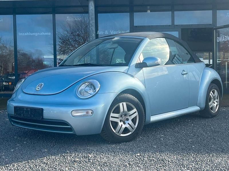 Blau Gebraucht 2005 VW Beetle Highline Cabrio | 1.999 € (Superpreis) - Bild 1/4