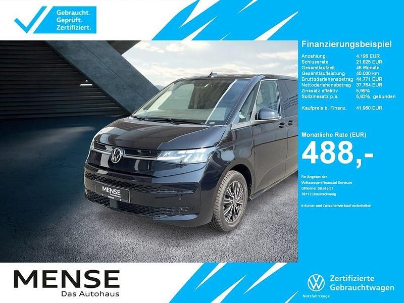 Deep black perleffekt Gebraucht 2022 VW T7 Life Van | 41.960 € - Bild 1/4