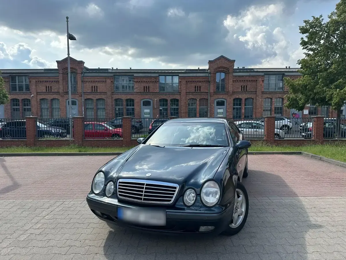 Gebraucht Mercedes CLK320 AMG 218 PS (160 kW) 1998 Grün Coupé