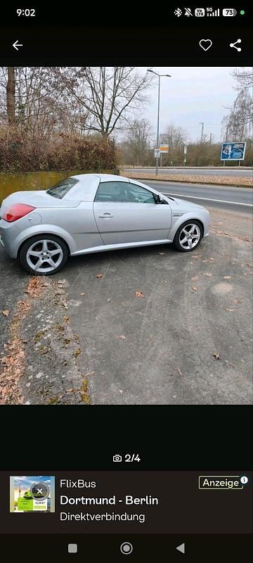 Gebraucht Opel Tigra 66 PS (48 kW) 2006 Silber Cabrio