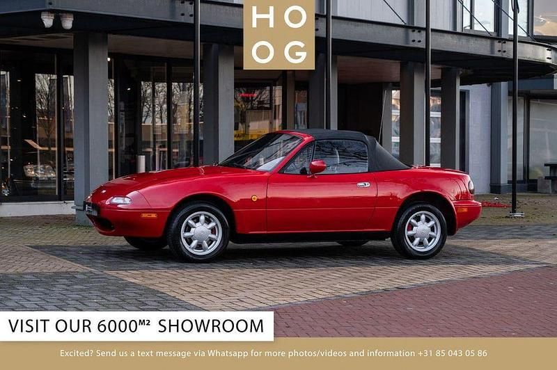Gebraucht Mazda MX5 90 PS (66 kW) 1995 Rot Cabrio