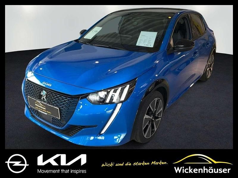 Blau/typ aussenverkleidung metallic drei schichten perlmutt Gebraucht 2020 Peugeot e-208 Allure Kleinwagen | 15.990 € (Fairer Preis) - Bild 1/4