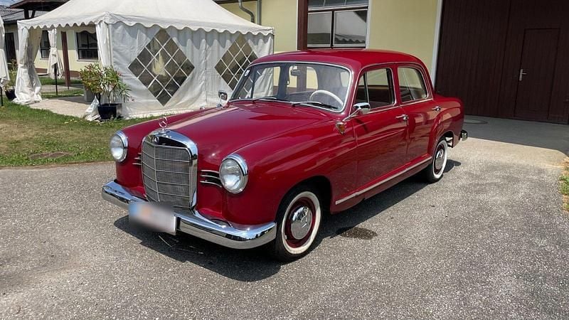Rot Gebraucht 1960 Mercedes 190 Limousine | 27.000 € - Bild 1/4
