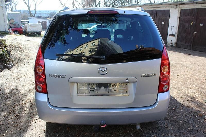 Gebraucht Mazda Premacy Active 101 PS (74 kW) 2003 Silber Van / Kleinbus