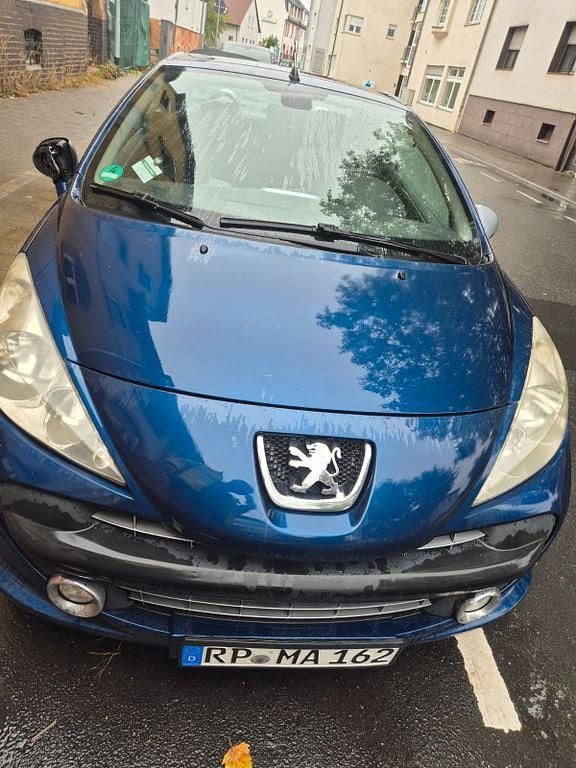 Blau Gebraucht 2008 Peugeot 207 CC Sport Cabrio | 900 € (Fairer Preis) - Bild 1/4