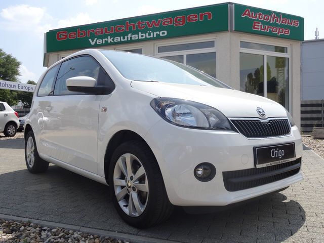 Weiß Gebraucht 2013 Skoda Citigo Elegance Kleinwagen | 8.450 € (Etwas zu teuer) - Bild 1/4
