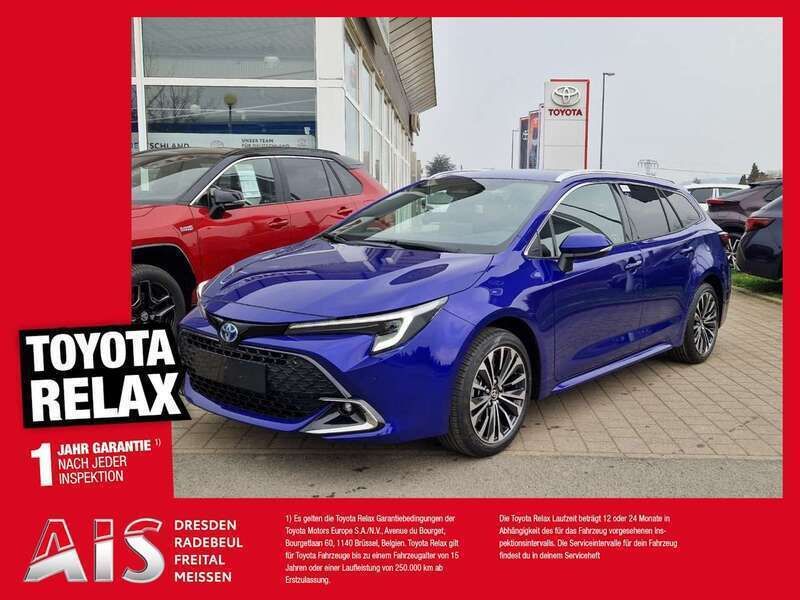 Juniper blue metallic Neu 2025 Toyota Corolla Kombi | 30.390 € - Bild 1/3