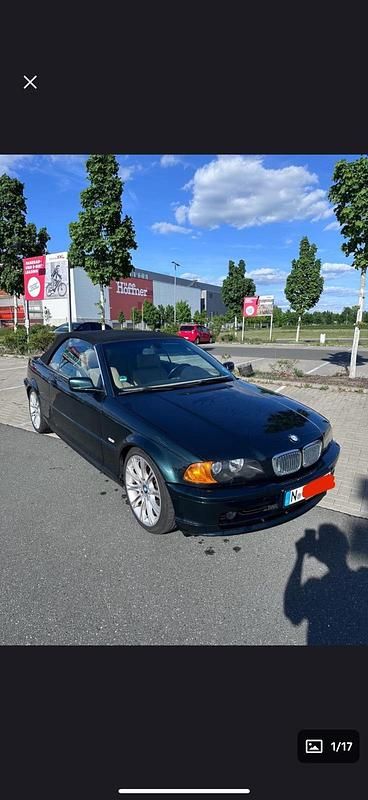 Grün Gebraucht 2003 BMW 325 Cabriolet Comfort Edition Cabrio | 6.300 € (Guter Preis) - Bild 1/4
