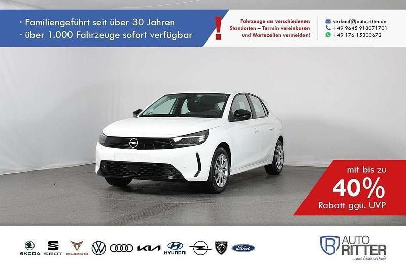 Arktis weiß/weiß Neu 2025 Opel Corsa Edition Kleinwagen | 18.190 € (Fairer Preis) - Bild 1/2