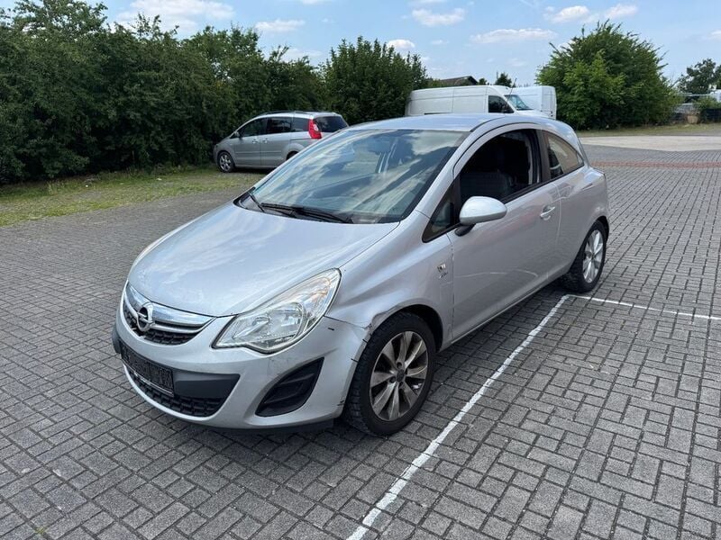 Silber Gebraucht 2013 Opel Corsa Kleinwagen | 990 € (Superpreis) - Bild 1/4