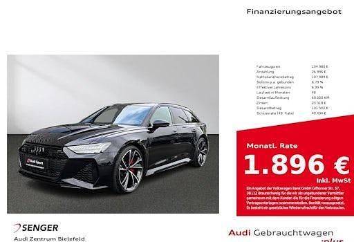 Gebraucht Audi RS6 Ambiente 600 PS (441 kW) 2026 Schwarz Kombi