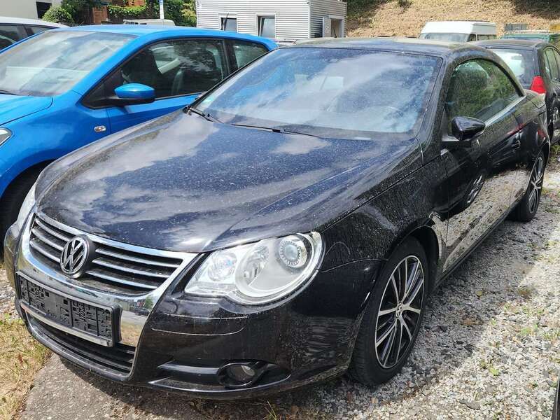 Deep black perleffekt Gebraucht 2009 VW Eos Individual Cabrio | 4.900 € (Superpreis) - Bild 1/4