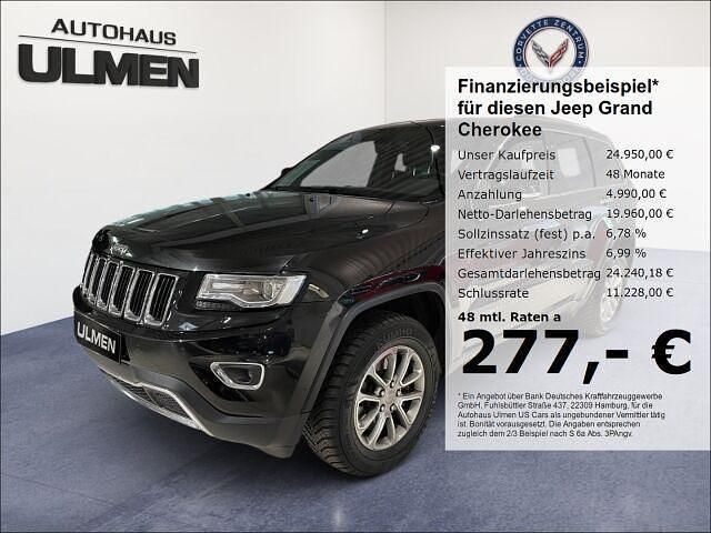 Schwarz Gebraucht 2015 Jeep Grand Cherokee Limited SUV | 24.950 € (Fairer Preis) - Bild 1/4