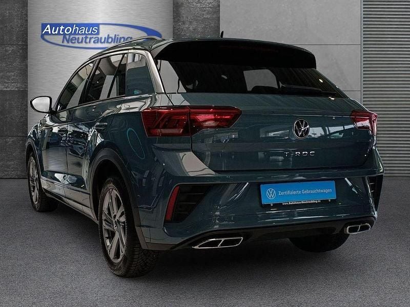 Gebraucht VW T-Roc R-line 150 PS (110 kW) 2025 (blau) petroleum blue SUV