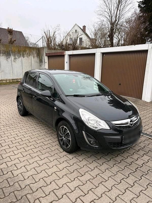 Gebraucht Opel Corsa 91 PS (66 kW) 2013 Schwarz Kleinwagen