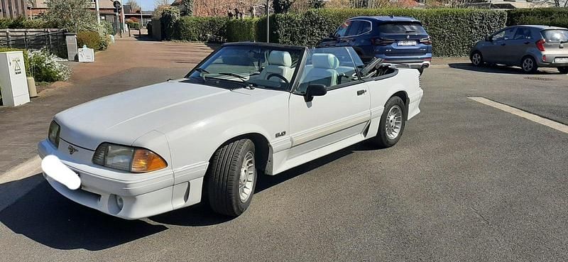 Gebraucht Ford Mustang GT 225 PS (165 kW) 1991 Weiß Cabrio