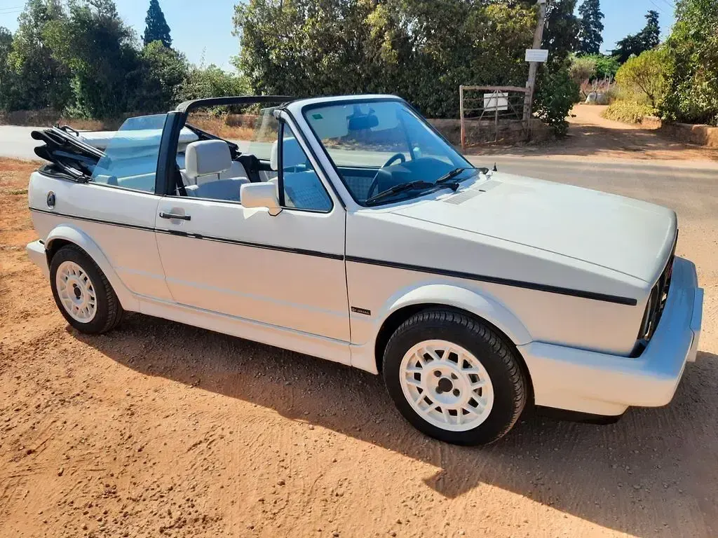 Gebraucht VW Golf Cabriolet 90 PS (66 kW) 1991 Weiß Cabrio