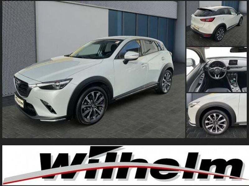 Gebraucht Mazda CX-3 Sky 121 PS (88 kW) 2019 Mondsteinweiß metallic (metallic) SUV