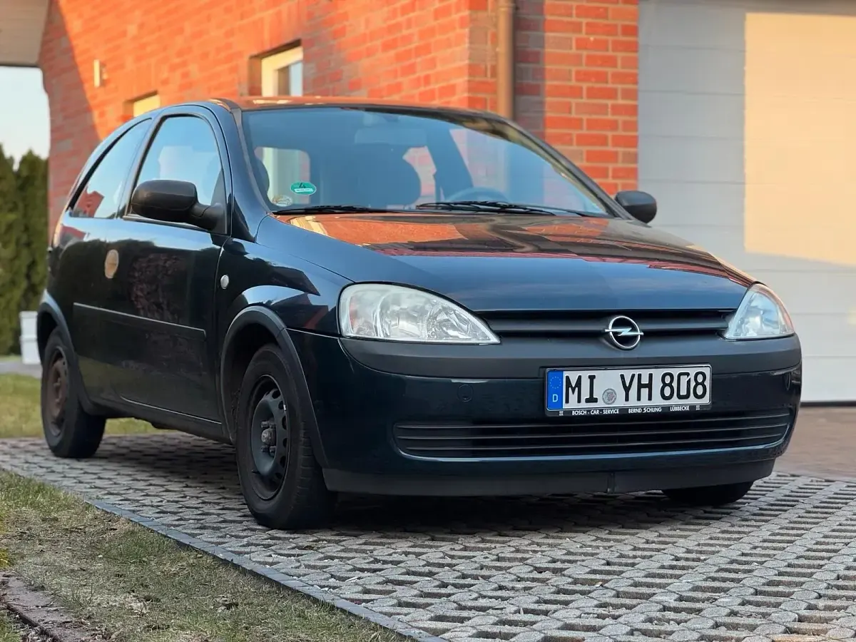 Gebraucht Opel Corsa 58 PS (42 kW) 2001 Blau Kleinwagen