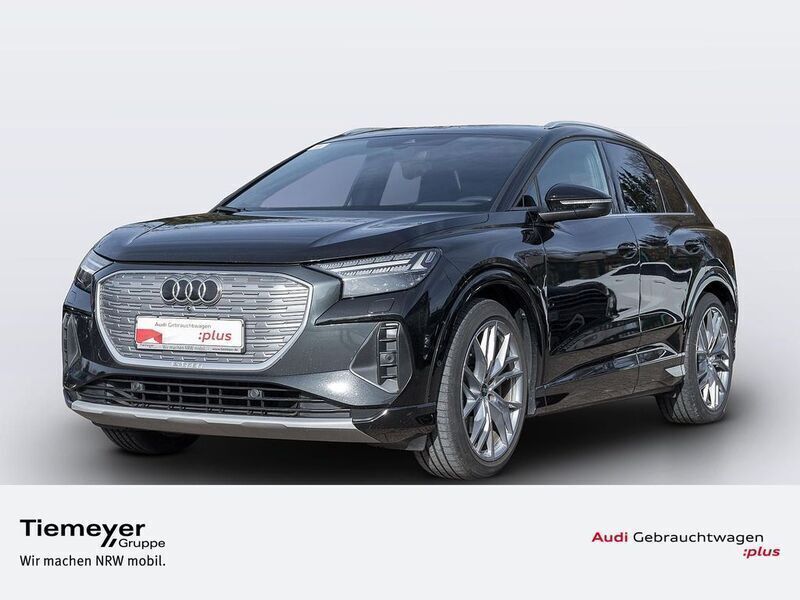 Schwarz Gebraucht 2023 Audi Q4 e-tron S-Line SUV | 39.830 € (Guter Preis) - Bild 1/4