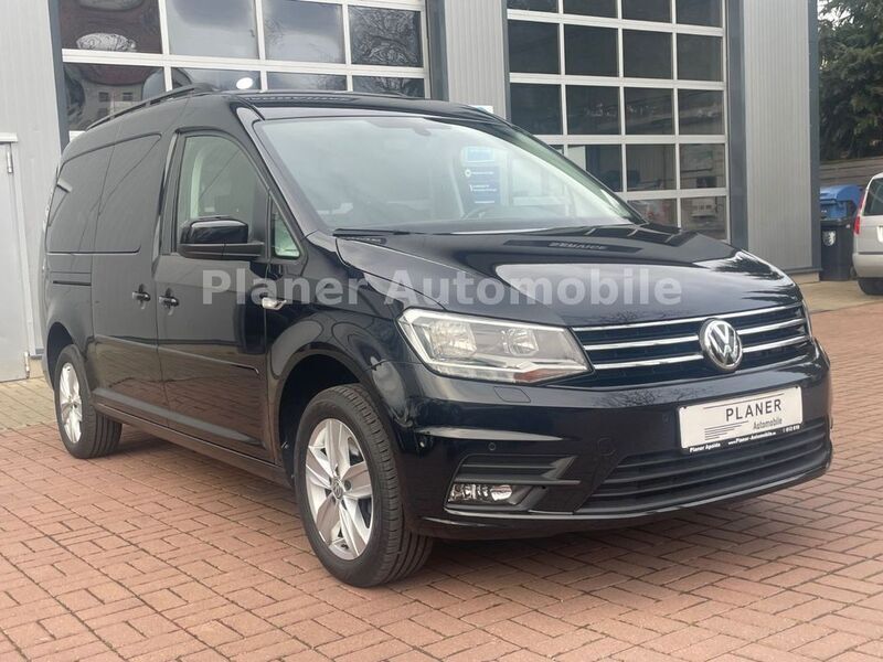 Deep black perleffekt Gebraucht 2019 VW Caddy Maxi Comfortline Van / Kleinbus | 25.990 € (Etwas zu teuer) - Bild 1/4