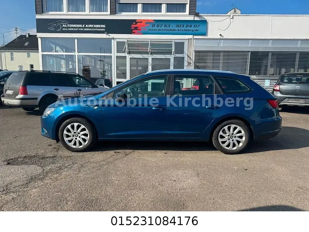 Occasion Seat Leon ST Style 110 ch (80 kW) 2015 Bleue Break