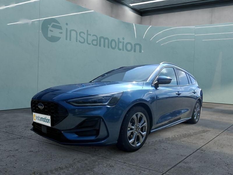 Blau Gebraucht 2024 Ford Focus ST-Line Kombi | 25.549 € (Fairer Preis) - Bild 1/4