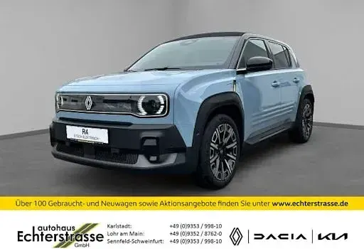 Neu Renault 4 E-Tech Komfort 110 kW (150 PS) 2026 Kumulusblau / schwarz SUV