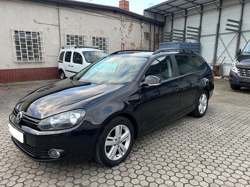 Schwarz Gebraucht 2013 VW Golf VI Match Kombi | 3.400 € (Superpreis) - Bild 1/4