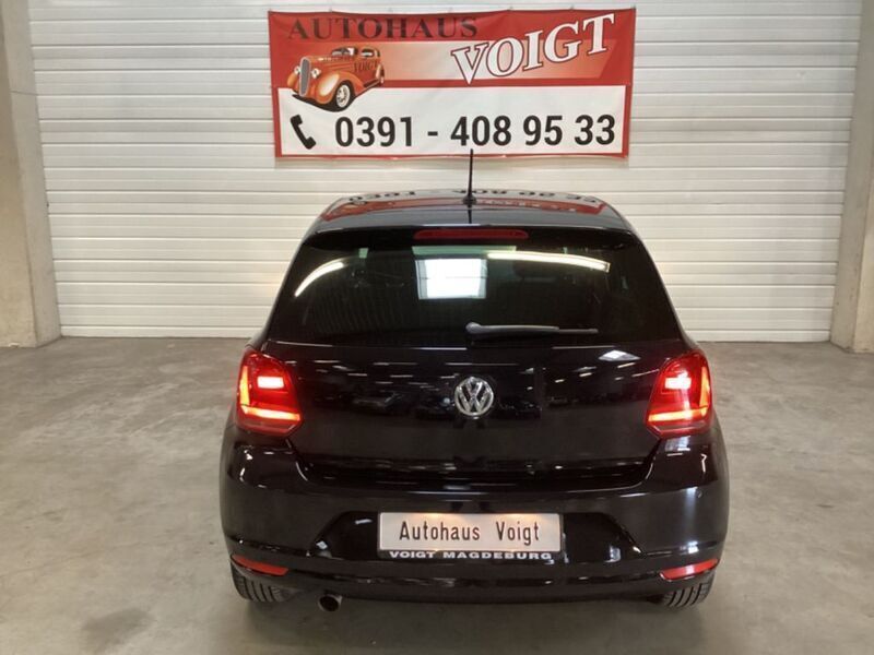 Gebraucht VW Polo LOUNGE 90 PS (66 kW) 2015 Schwarz Kleinwagen