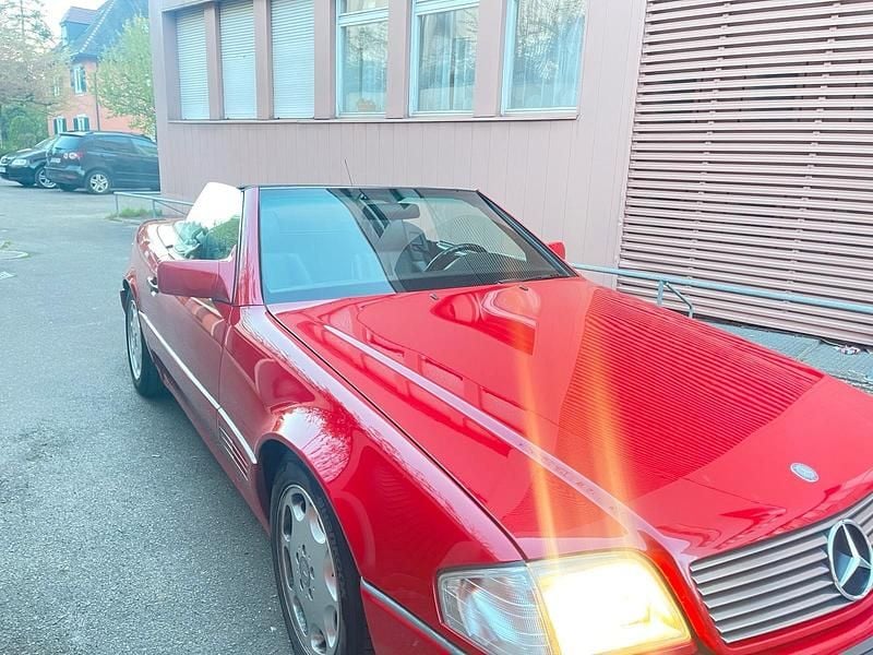 Gebraucht Mercedes SL300 1990 Rot Cabrio