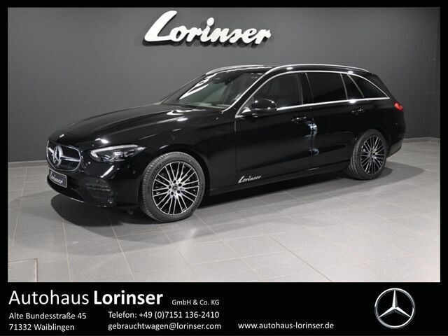 Schwarz Gebraucht 2022 Mercedes C200 Avantgarde Kombi | 43.700 € - Bild 1/2