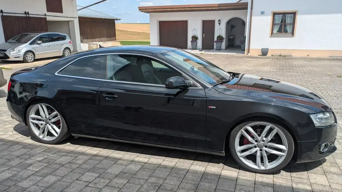 Gebraucht Audi A5 S-Line 239 PS (175 kW) 2009 Schwarz Coupé