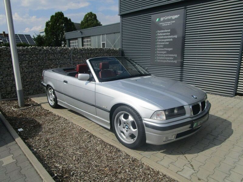 Silber Gebraucht 2000 BMW 320 Cabriolet Performance Cabrio | 13.650 € (Fairer Preis) - Bild 1/4