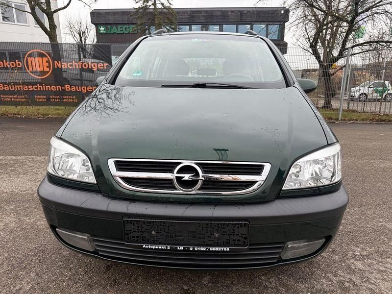 Gebraucht Opel Zafira 116 PS (85 kW) 1999 Grün Van / Kleinbus