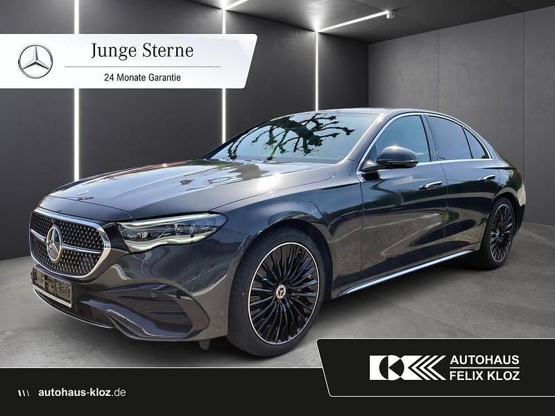 Lack graphitgrau Gebraucht 2024 Mercedes E200 AMG line Limousine | 53.900 € (Fairer Preis) - Bild 1/4
