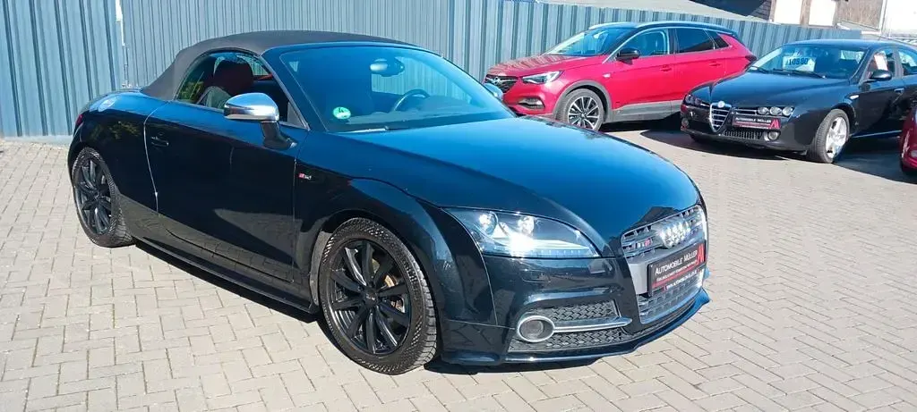 Gebraucht Audi TT Roadster S-Line 211 PS (155 kW) 2011 Phantomschwarz perleffekt Cabrio