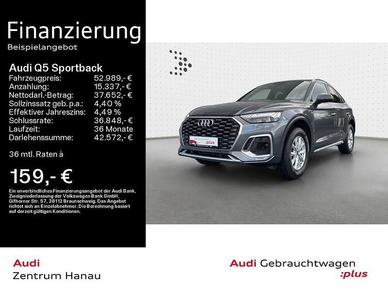 Daytonagrau perleffekt Gebraucht 2024 Audi Q5 Sportback Ambiente SUV | 52.989 € (Etwas zu teuer) - Bild 1/4