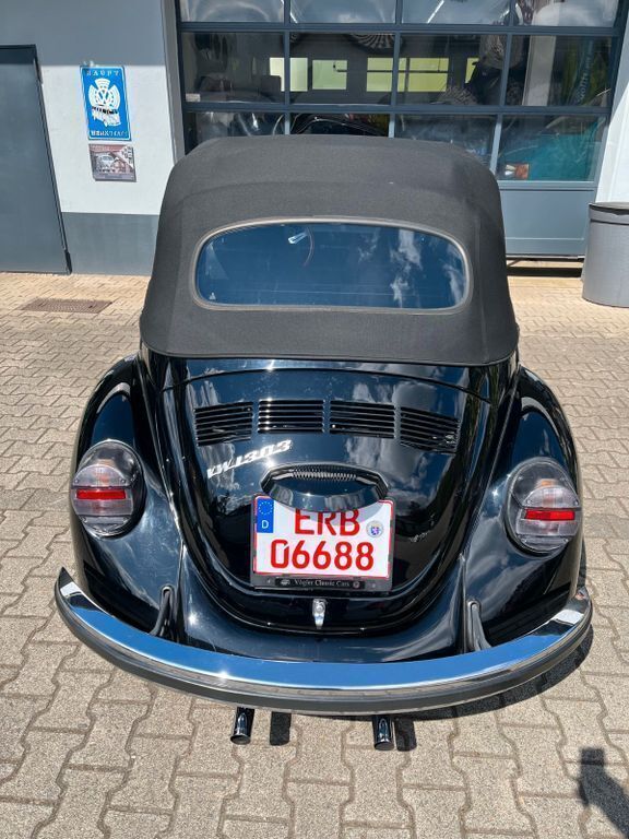 Brugt VW Käfer 95 HK (69 kW) 1974 Sort Cabriolet