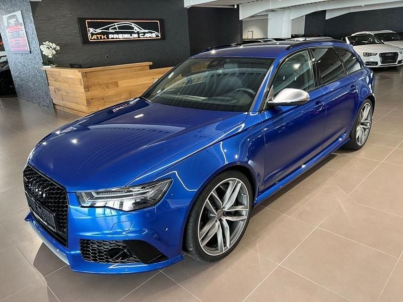 Blau Gebraucht 2015 Audi RS6 Sport Kombi | 56.990 € (Teuer) - Bild 1/4