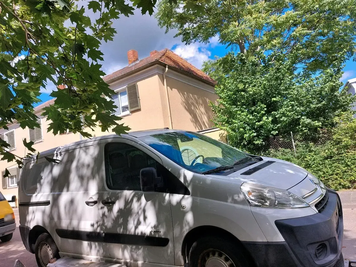 Gebraucht Citroën Jumpy 90 PS (66 kW) 2009 Weiß Van / Kleinbus
