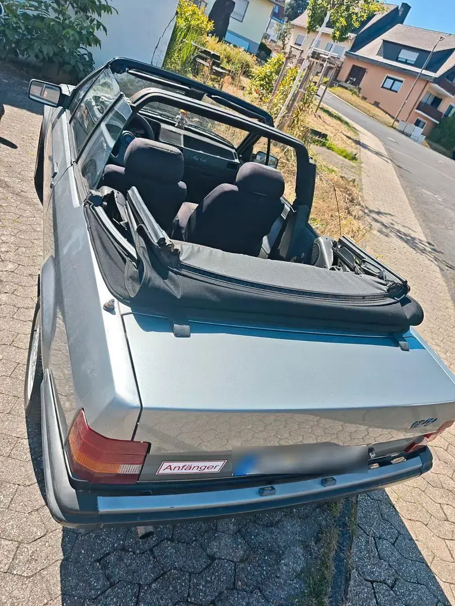 Gebraucht Ford Escort Cabriolet 105 PS (77 kW) 1985 Silber Cabrio