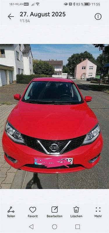 Rot Gebraucht 2018 Nissan Pulsar Limousine | 11.700 € (Guter Preis) - Bild 1/4