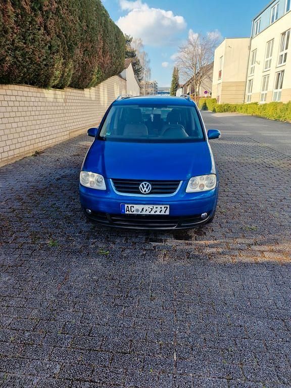 Gebraucht VW Touran Highline 105 PS (77 kW) 2004 Blau Van / Kleinbus